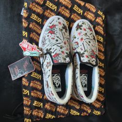 Sntanger Things Slip On Vans 