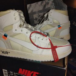 Off- White Jordan 1 NRG