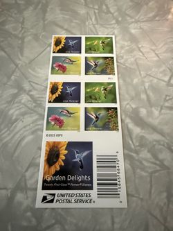 Garden Delights Forever Stamps Book of 20