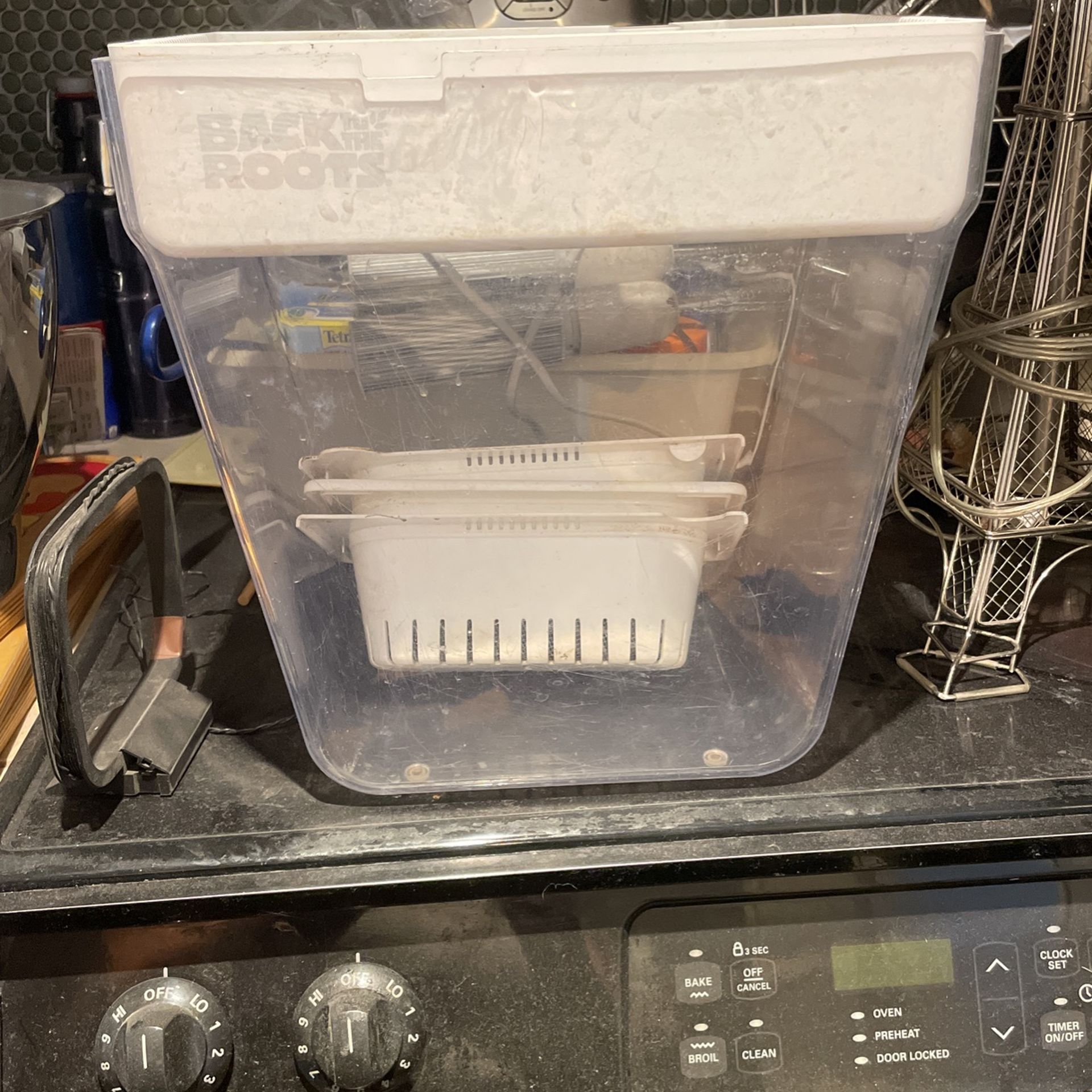 Fish Tank And Plant Grower Back To The Roots