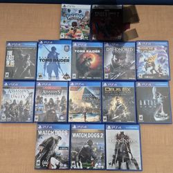 Playstation 4 And Playstation 5 Games For Sale