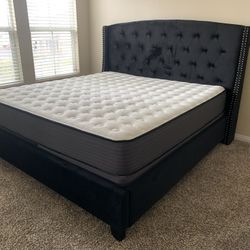 $699 Brand New King Bed Frame With Mattress (Read Description Below)