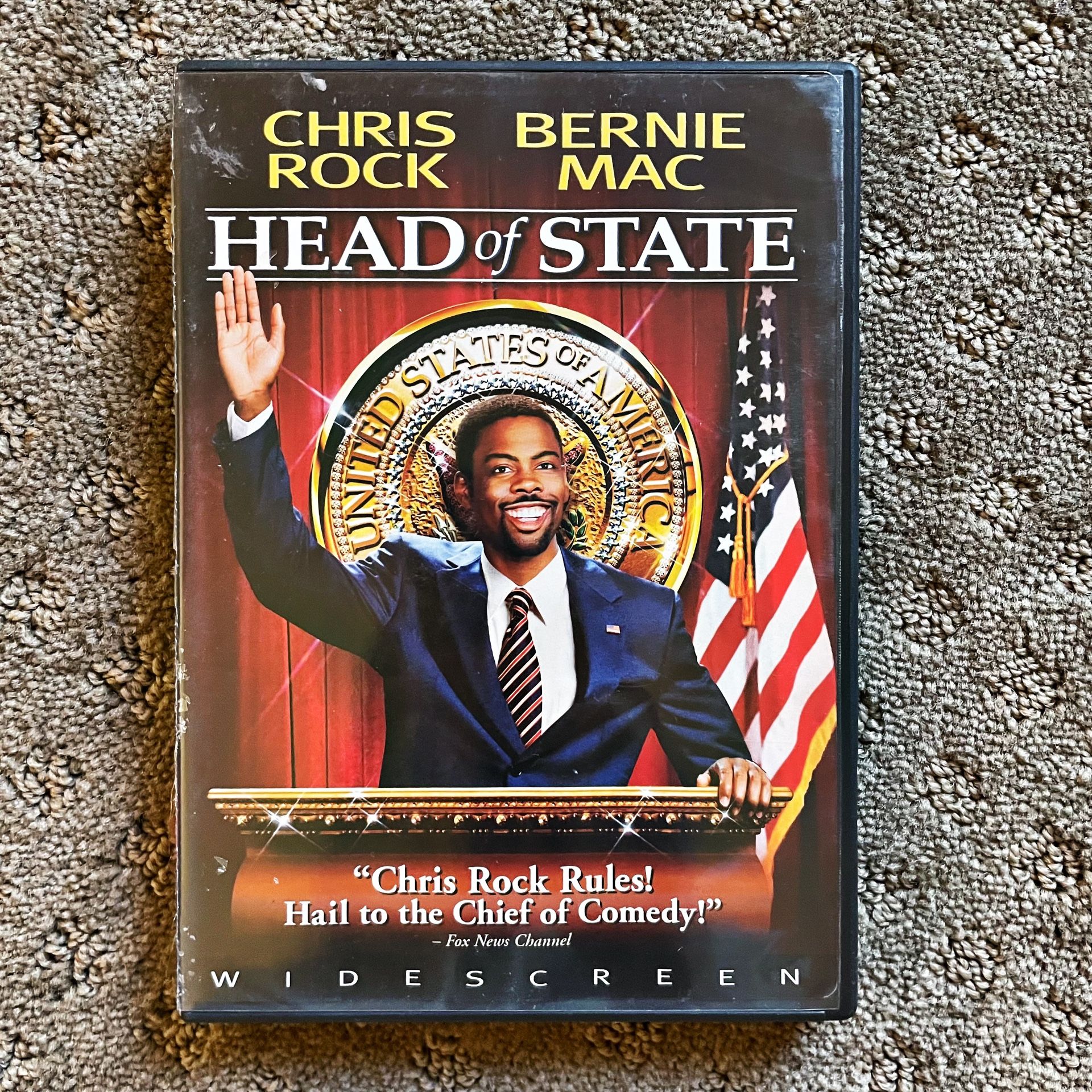 “Head of State” Political Comedy Widescreen DVD