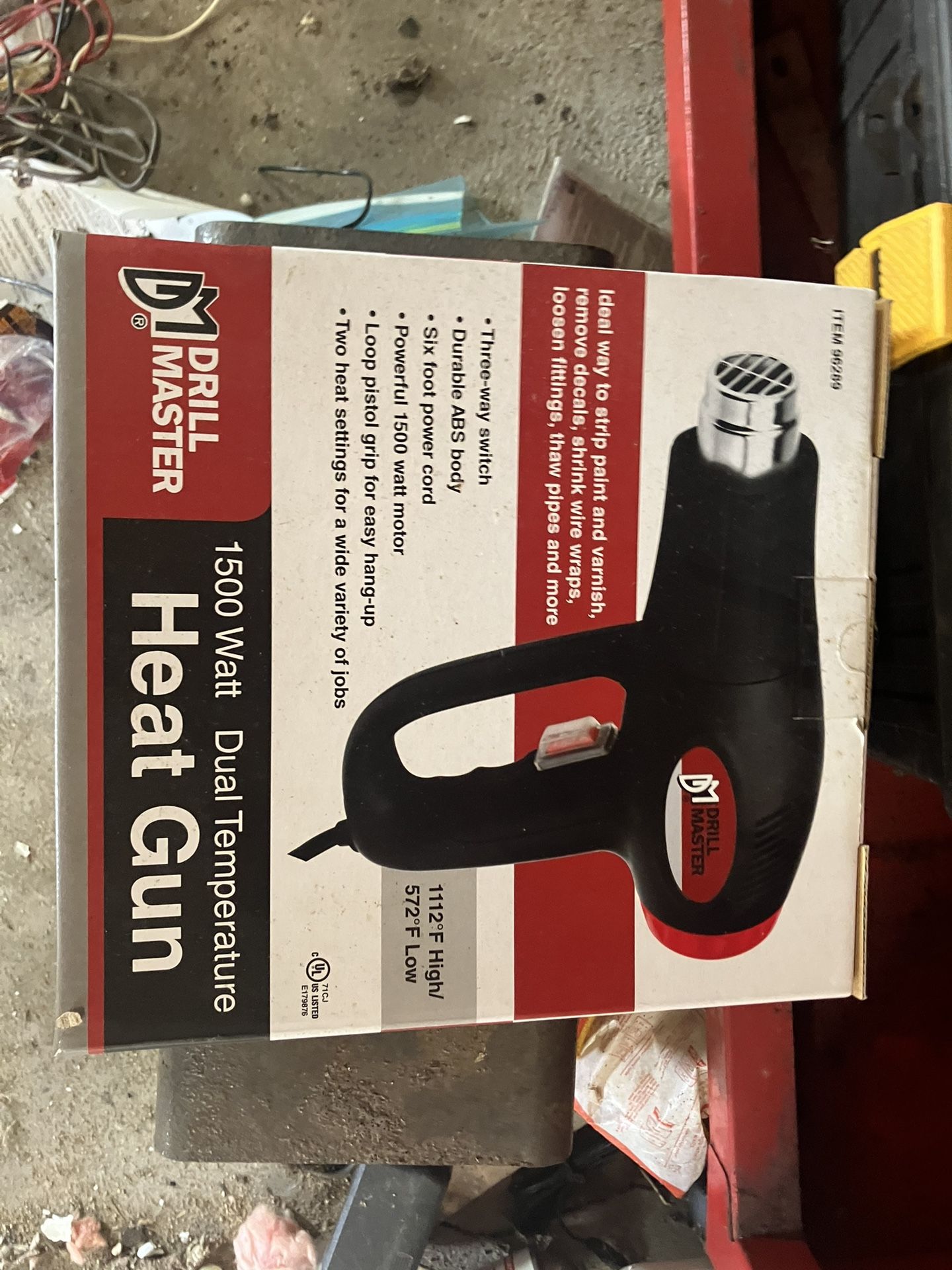DrillMaster 1500w Heat Gun