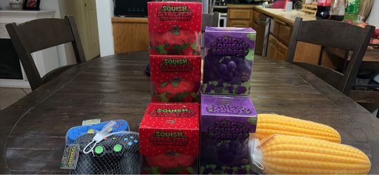 Squish Stretch Squishy Toy Bundle Lot