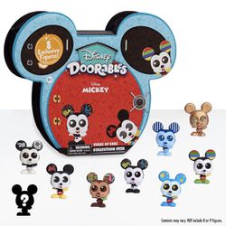 (NEW) Disney Doorables Mickey Mouse Years of Ears Collection Peek, Includes 8 Exclusive Mini Figures 