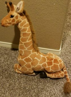 Large stuffed giraffe