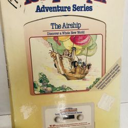 Teddy Ruxpin The Airship Tape and Book 