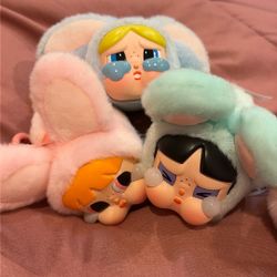 Pop Mart Powerpuff Girl Keychains 