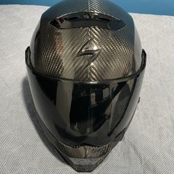 Scorpion EXO Covert FX Carbon Helmet With Cardo PadTalk Edge