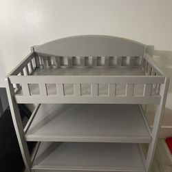 Grey Changing Table 