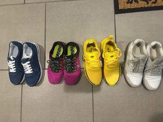 Nike, Adidas, Reebok and Mayberry shoes