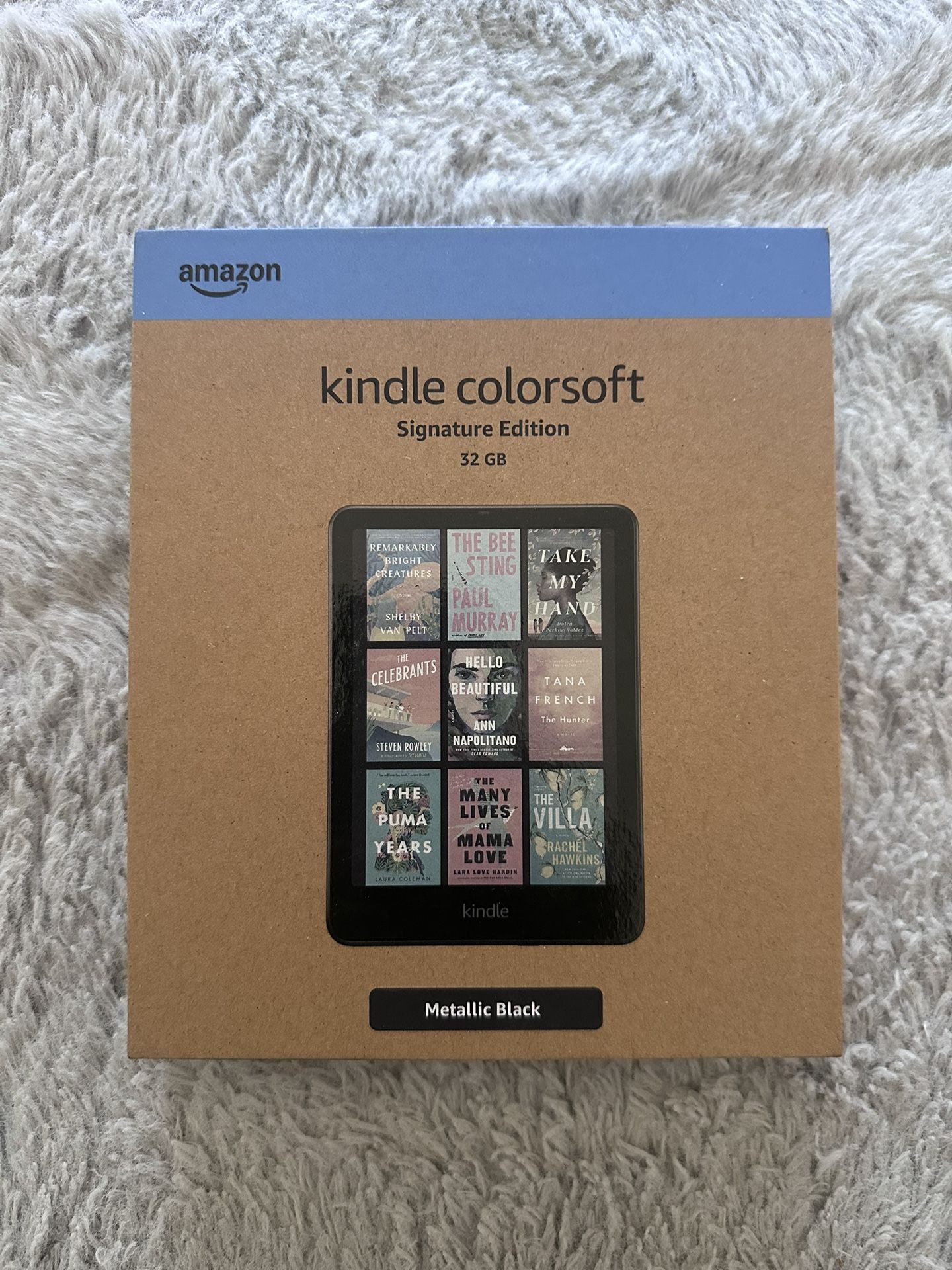 BRAND NEW SEALED Amazon Kindle Colorsoft Signature Edition (32 GB) - 2024 - Metallic Black
