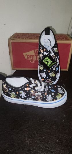 Vans Kids Glow in the Dark Space Sneakers
