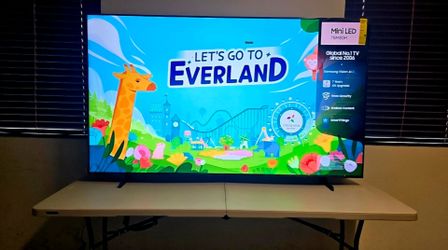 75 Inch Samsung Mini LED M80 Smart TV 4K UHD with 144 Hz refresh rate. Brand new 2026 Model
