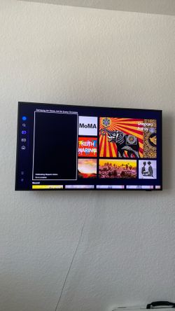 43 inch Samsung frame tv