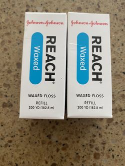 Waxed Dental Floss, 200 Yard Refill Only
