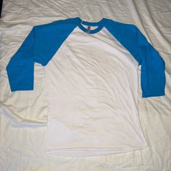 American Apparel Classic 3/4 Sleeve Poly Cotton Raglan Tee