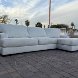 Large Zada Ivory White Sectional from Ashley Furniture