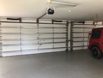 Overhead Garage Door Opener Broken Spring Off Track Replace Adjustment And Parts
