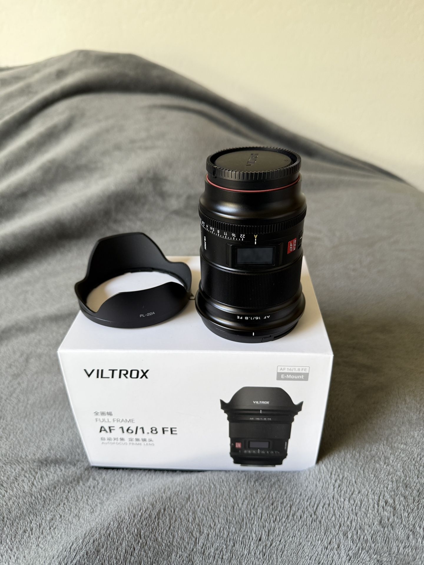 Viltrox 16mm f1.8 Lens For Sony E-Mount
