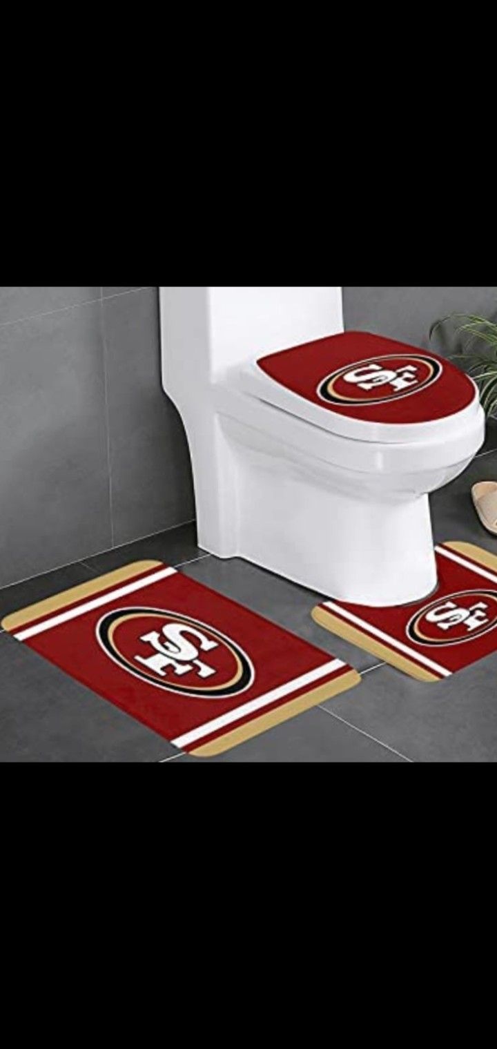 Elegant And Beautiful San Francisco 49ers Bathroom Set