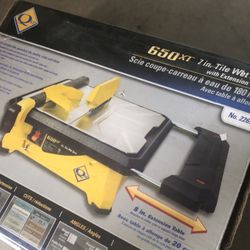 7” Wet Tile Saw