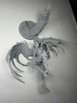 Creature Caster Lady of Chaos Resin Demon Miniature Unpainted 125mm