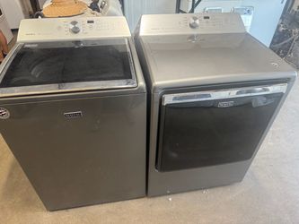 Maytag washer and electric dryer