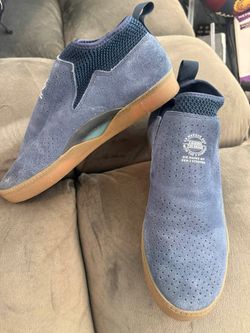 adidas 3ST.002 CQ1204 Navy Suede Skate Shoes Men’s Size 8 Gum Sole
