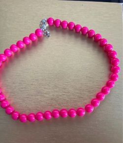 Pink necklace