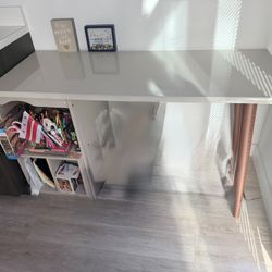 Table And Bookcase