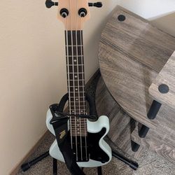 Kala Uke Bass, Strap, New Pair of Strings, Fender Rumble 25 amp, Gig Bag, Bass Stand and Amp Cover