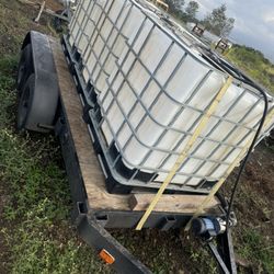 Trailer With Water Tanks, 2500$ Or Best Offer 