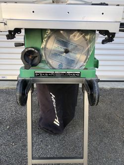 Hitachi c10fr table saw for sale deals