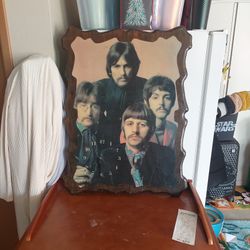 The Beatles Vintage Portrait Clock