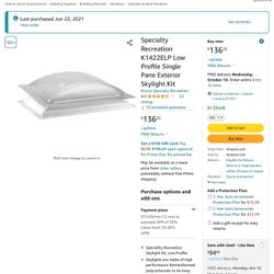 RV Skylight Kit With Screen