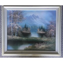 Very Cool Original Oil Painting Signed And Ready To Hang 40x30”