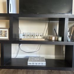 brown tv stand 