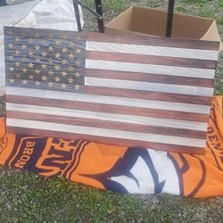 Indoor Wood Flag 