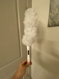 White Detachable Washable Duster
