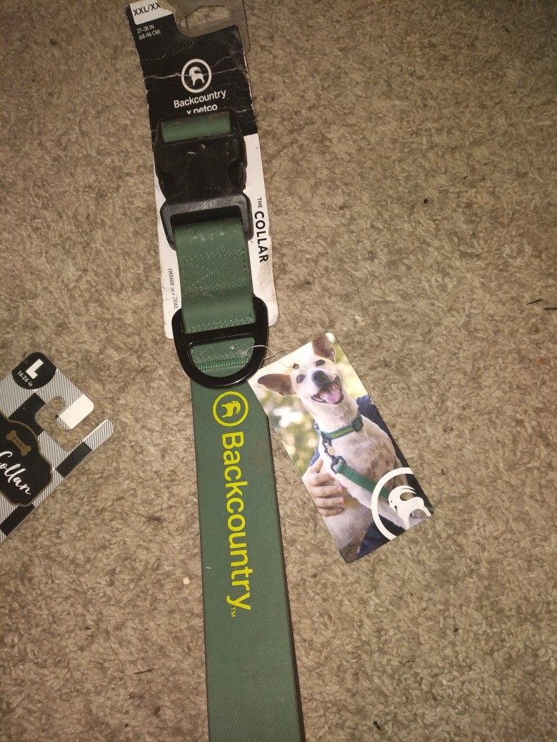 New Xl Back Country Dog Collar