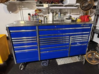 Snap-On Tool Box 84" EPIQ New 19-Drawer Triple-Bank KERN84B5PCM [TOP KWSH3084BSTM] 84"x 48"x 30"
