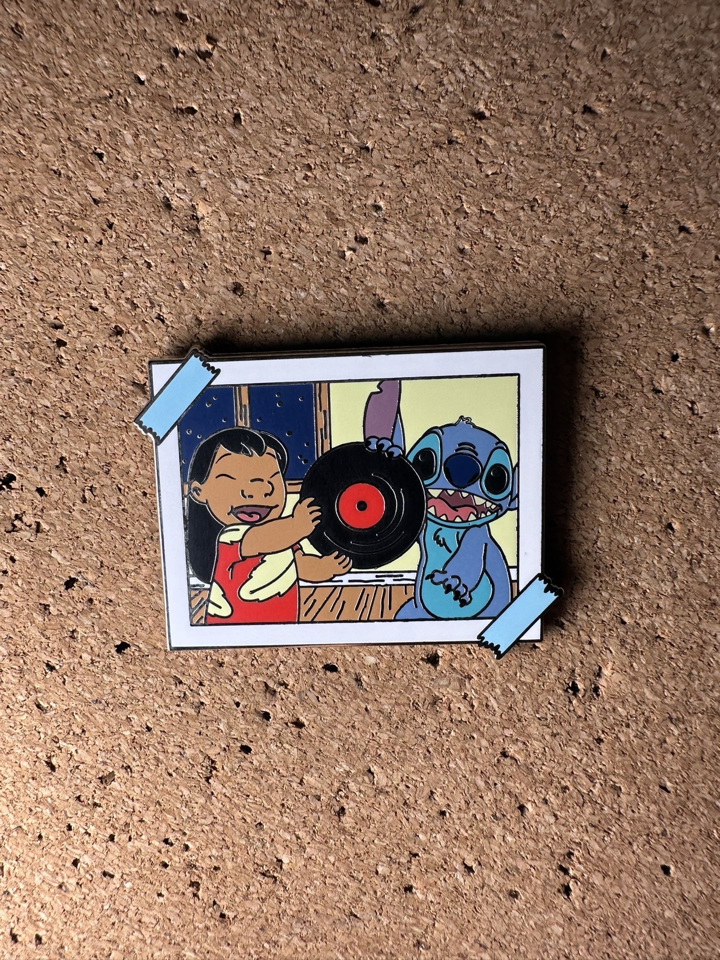 2024 Disney Lilo and Stitch Record Music Picture Album Mystery Trading Pin