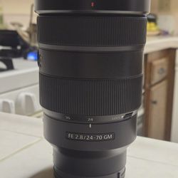 Sony Fe 24-70mm F2.8 Gm E Monut Lens 