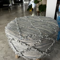 Boho Small Ottoman 