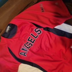 Angels Baseball Jersey - Game-Ready Style (Size L/G 42-44)