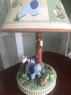 Safari Nursery Lamp