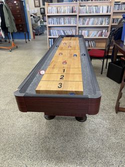Shuffle Board Table 