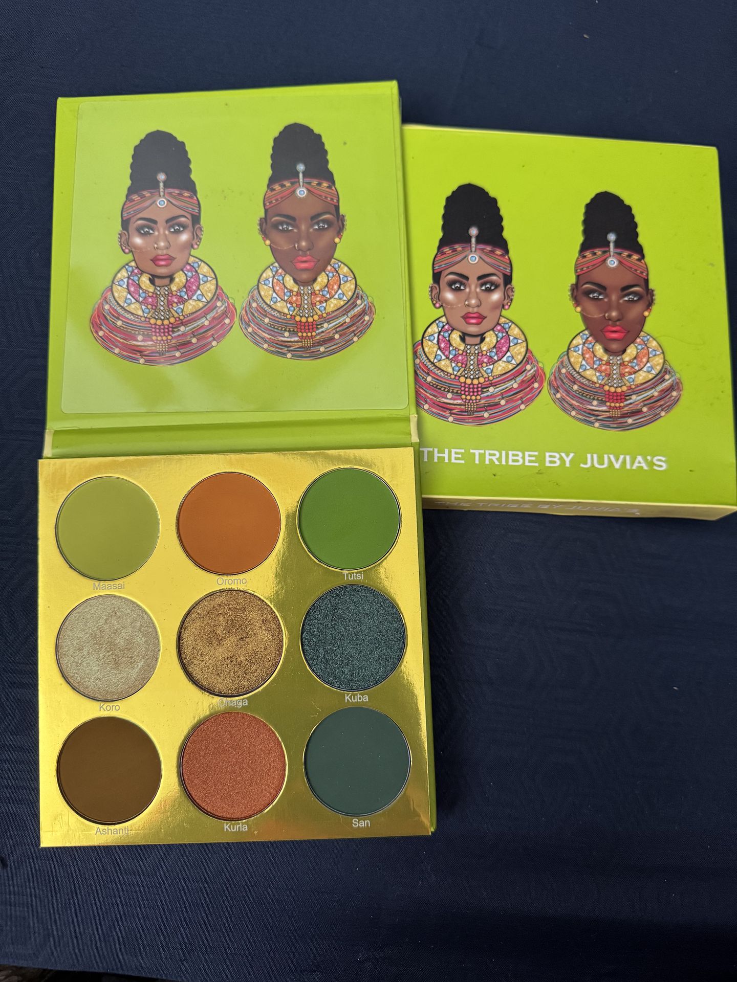 New juvias eyeshadow pallete